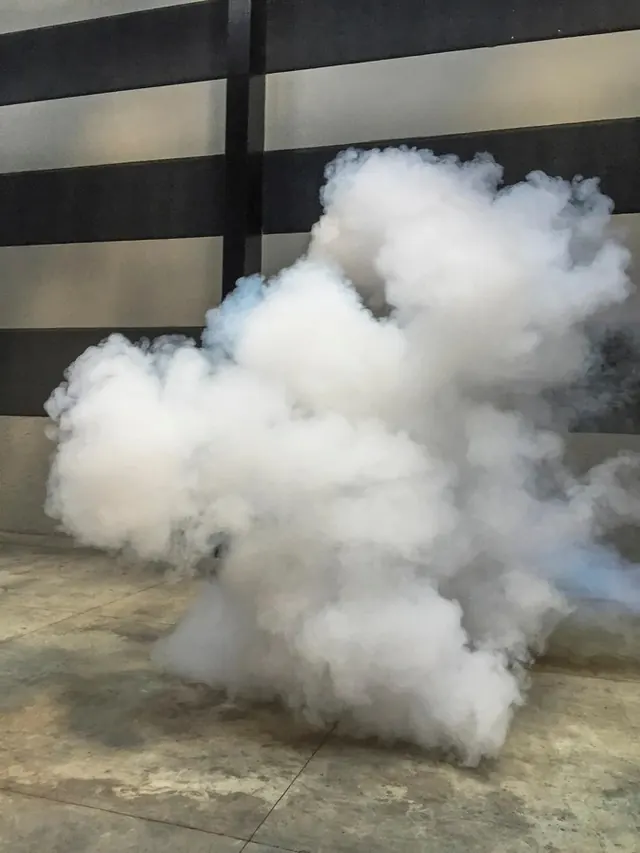 Smoke Cloud Visual, minimal, photographic, monochrome