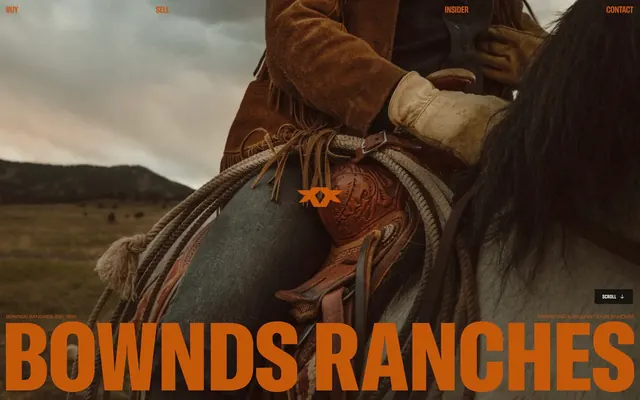 Bownds Ranches Branding, photographic, organic, warm