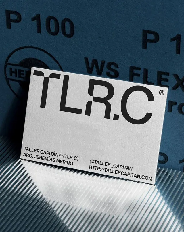 TLRC Identity Mockup, minimal, swiss, high-contrast