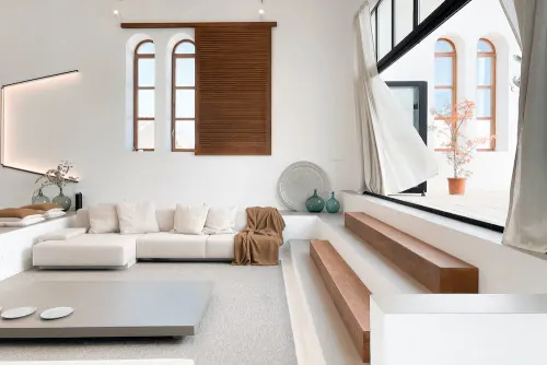 Modern Minimalist Interior, minimal, light-mode, light