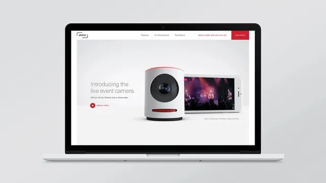 Product Landing Page Mockup, corporate-clean, light-mode, light