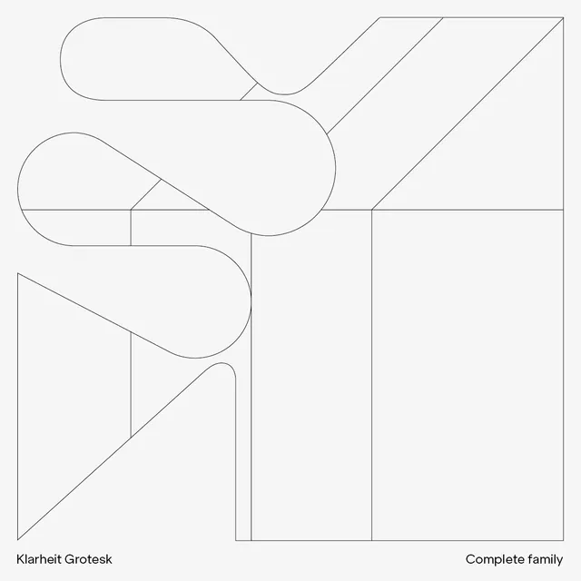 Klareheit Grotesk Type Specimen, minimal, swiss, monochrome