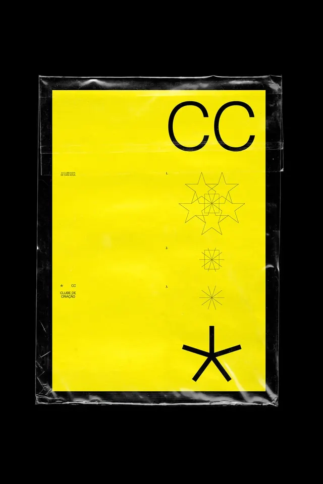 Yellow Graphic Composition, brutalist, minimal, high-contrast