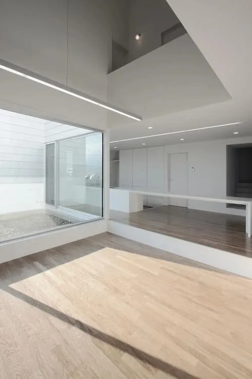 Modern Minimalist Interior, minimal, corporate-clean, light