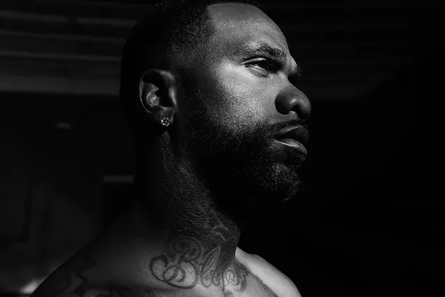 Monochrome Portrait with Tattoo Detail, monochrome, minimal, monochrome
