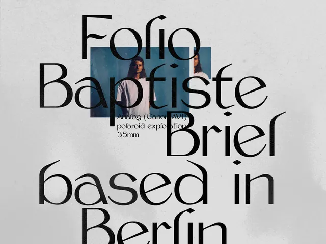 Portfolio Identity Layout, brutalist, minimal, high-contrast