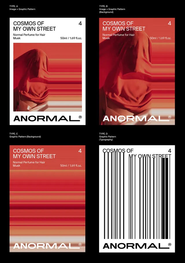 ANORMAL Magazine Cover Layouts, minimal, swiss, high-contrast