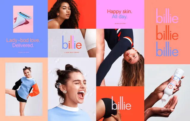 Billie Beauty Brand Identity, minimal, editorial, light