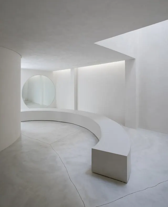 Minimalist Architectural Interior, minimal, light-mode, light