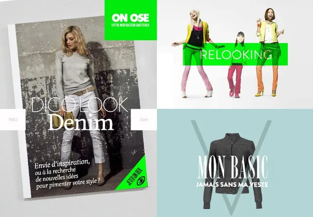 Demin Brand Identity Collage, editorial, minimal, dark