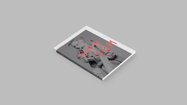 Abstract Graphic Illustration on Card, abstract, maximalist, monochrome