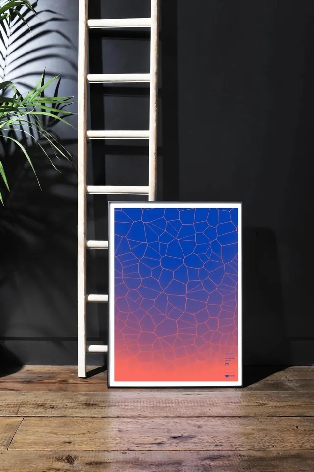 Gradient Pattern Mockup, minimal, geometric, vibrant