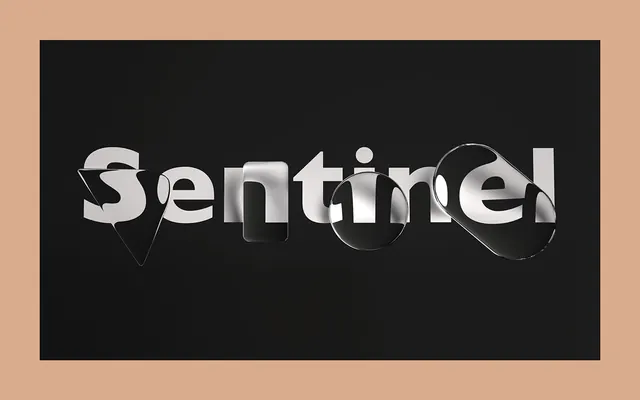 Sentinel, minimal, luxury, dark