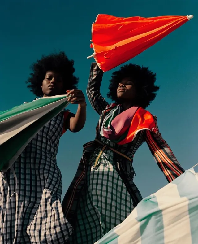 Fashion Editorial Collage, maximalist, editorial, vibrant