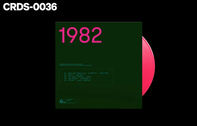 1982 Identity Graphic, minimal, dark-mode, dark