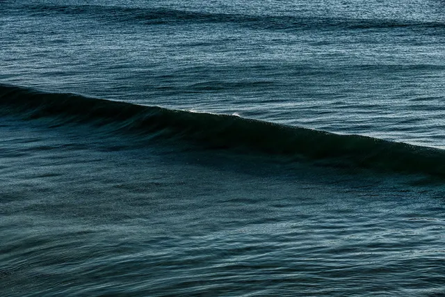 Ocean Wave Close-up, photographic, organic, cool