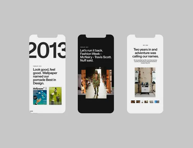 2013 Design Portfolio Mockup, minimal, light-mode, light