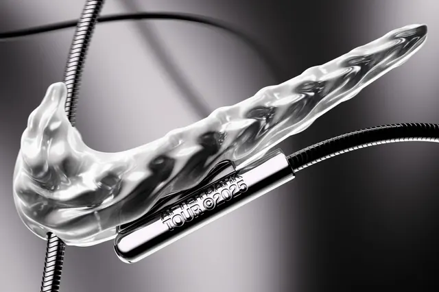 Abstract 3D Fluid Sculpture