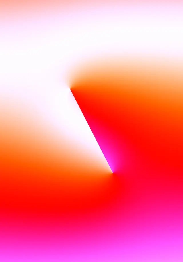 Abstract gradient with flowing orange curves, abstract, gradient-heavy, vibrant