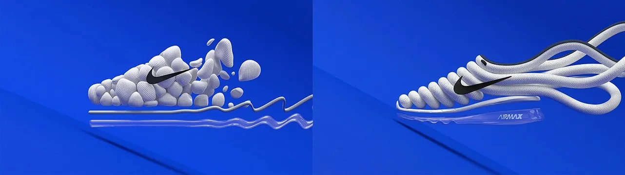 3D Abstract Fluidity and Motion, 3d-render, abstract, vibrant
