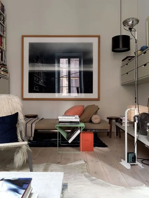 Modern Interior Living Space, minimal, luxury, muted