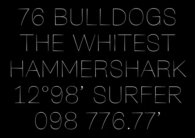 Monochrome Typographic Layout, minimal, swiss, monochrome