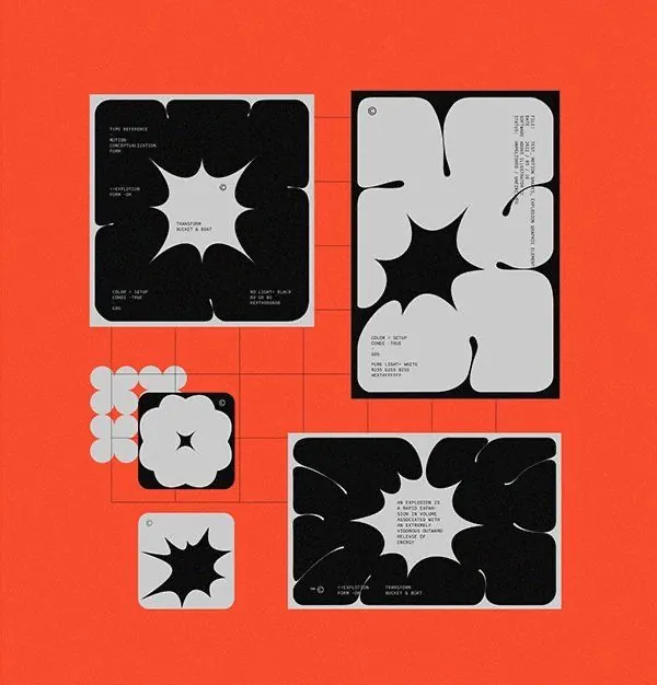 Minimal editorial abstract graphic, minimal, editorial, high-contrast