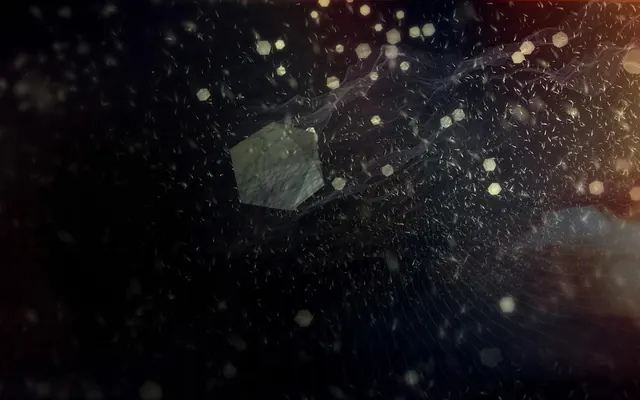 Abstract Sparkle and Texture, dark-mode, abstract, dark