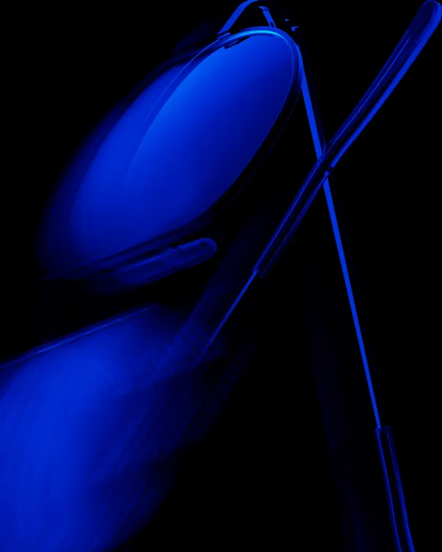 Abstract Blue Motion Study, abstract, minimal, dark