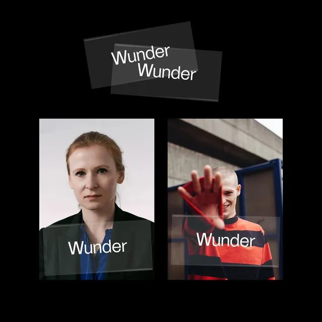 Wunder Identity System, minimal, dark-mode, dark