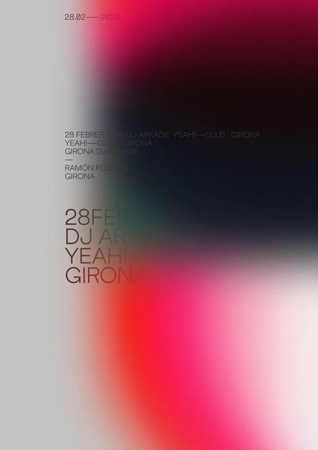Abstract Gradient Typography Layout, minimal, gradient-heavy, vibrant