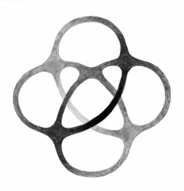 Minimal monochrome abstract graphic, minimal, monochrome, monochrome