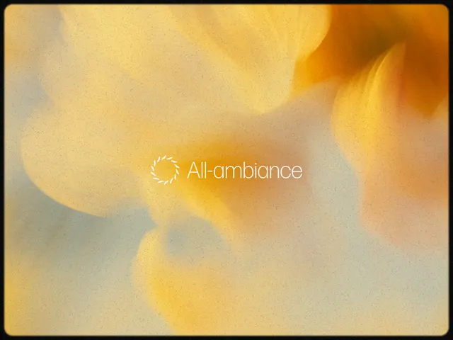 All-ambiance wellness brand background, organic, gradient-heavy, warm