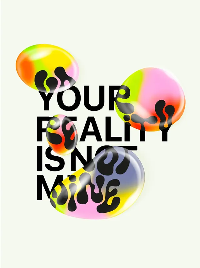 Editorial playful poster, editorial, playful, dark