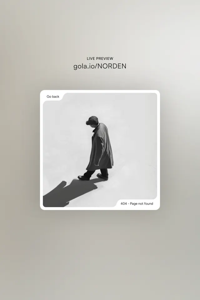 Gola.us Nordic album cover mockup, minimal, monochrome, monochrome