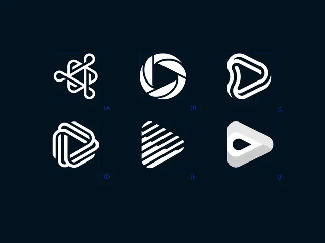 Minimal geometric abstract graphic, minimal, geometric, dark