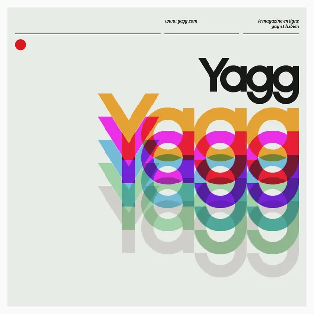 Yaggq Wordmark and Identity System, minimal, geometric, vibrant
