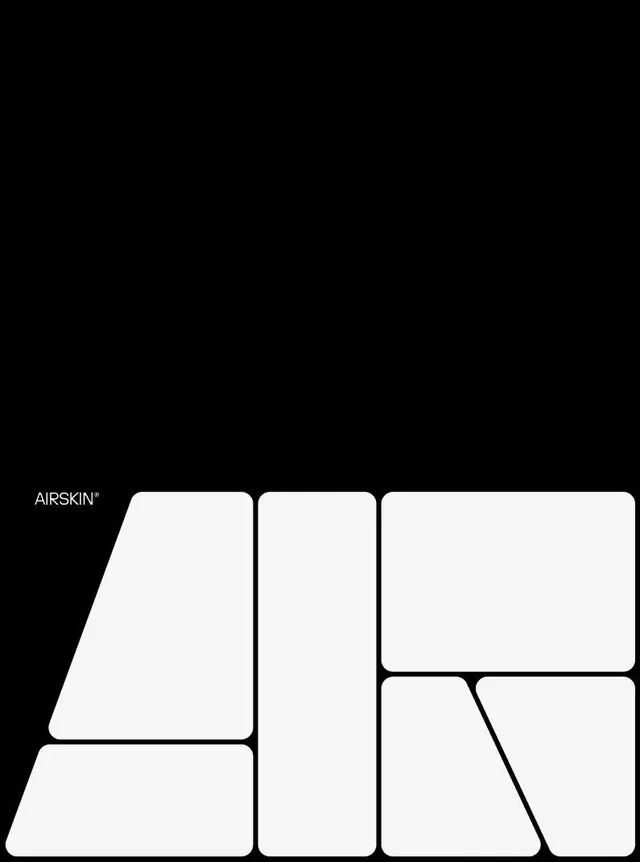 AIRSKIN modular geometric grid system, minimal, geometric, dark