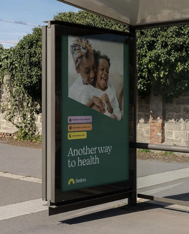 Public health kiosk with portrait and topical labels, minimal, corporate-clean, light
