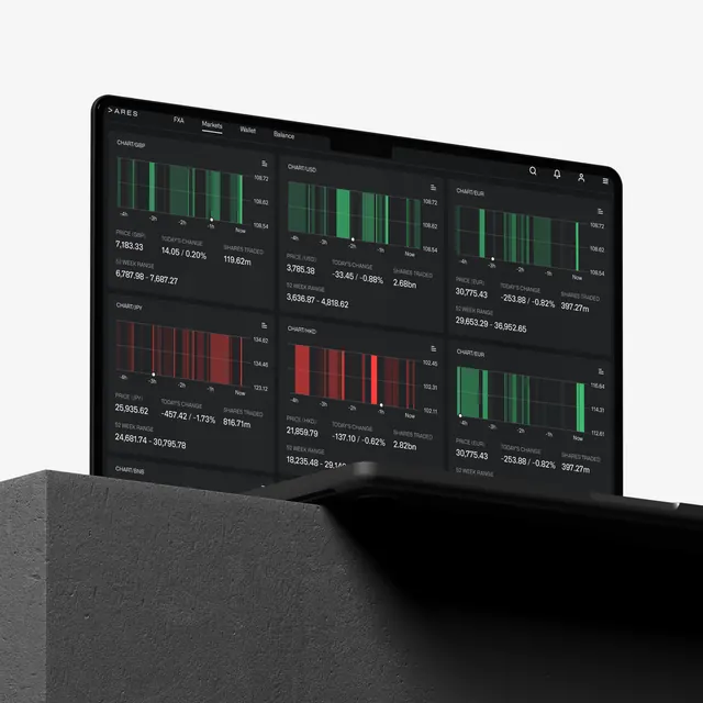Data Dashboard Interface, dark-mode, technical, dark