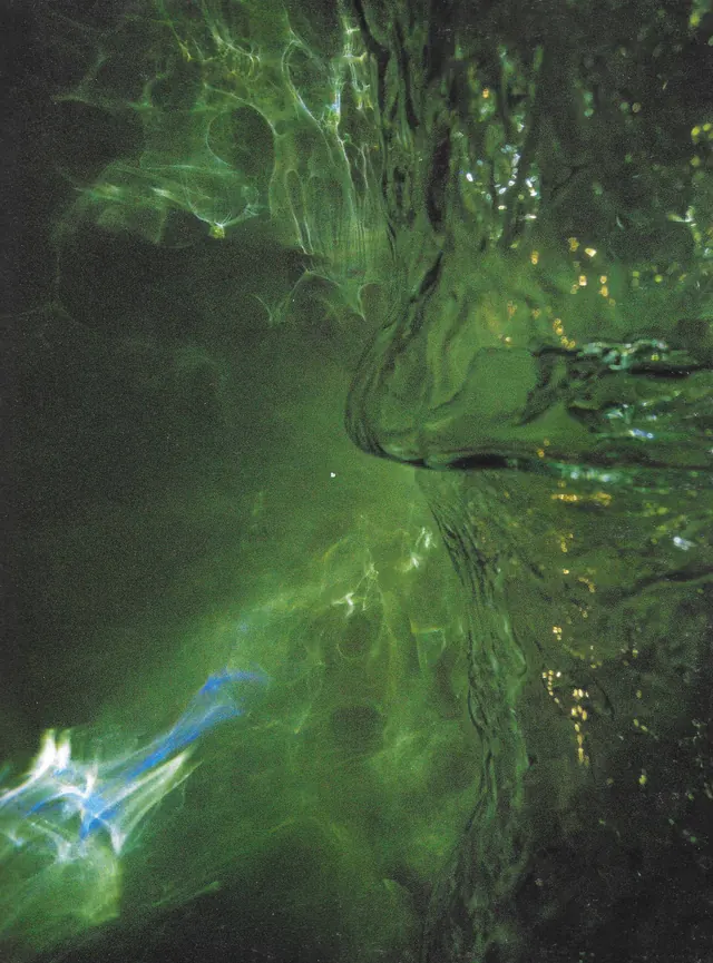 Abstract Fluid Texture, organic, abstract, vibrant