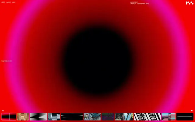 Red Gradient Abstract Graphic