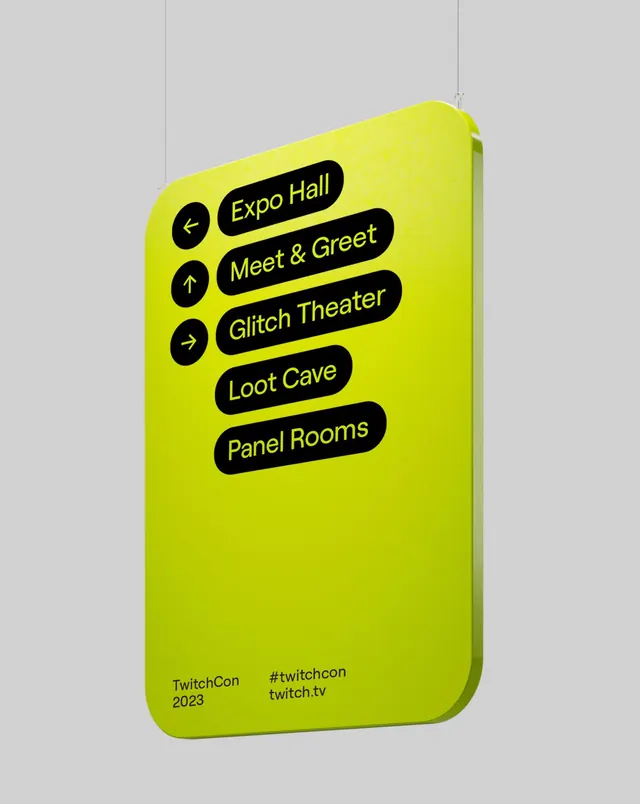 Neon Yellow Event Map, neo-brutalist, minimal, vibrant