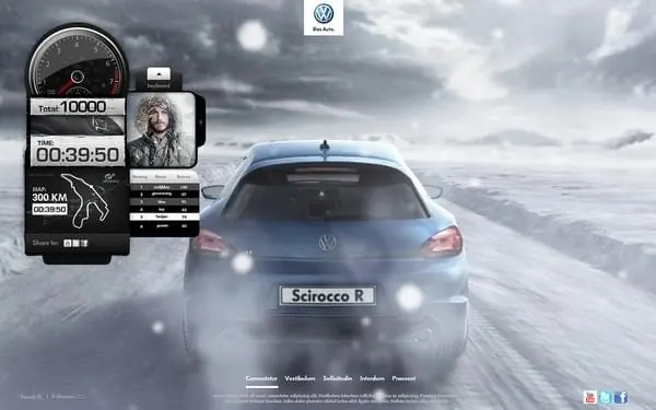 Automotive UI and Branding Mockup, technical, corporate-clean, dark