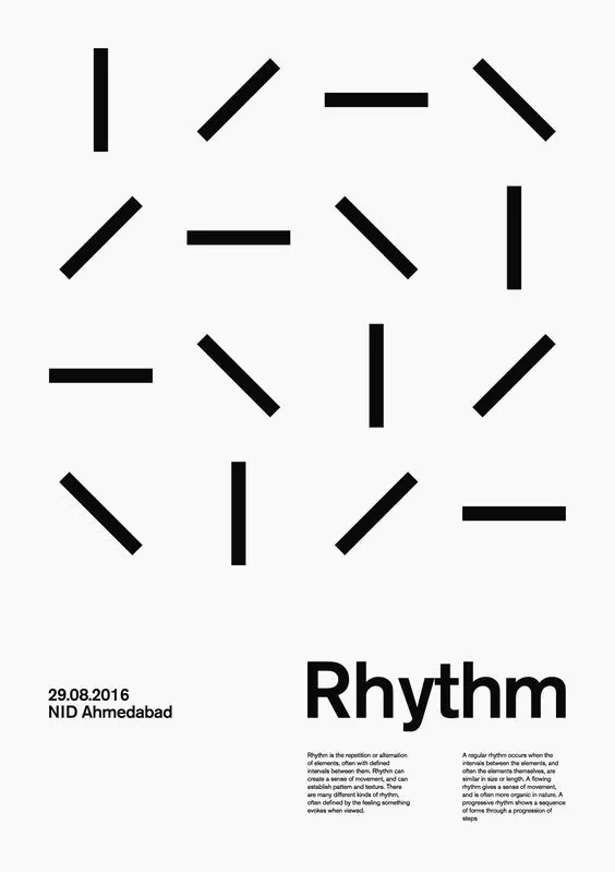 Rhytm Identity System, minimal, swiss, high-contrast