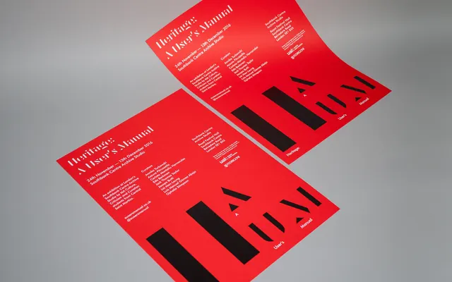Red and Black Geometric Identity Mockup, minimal, swiss, high-contrast