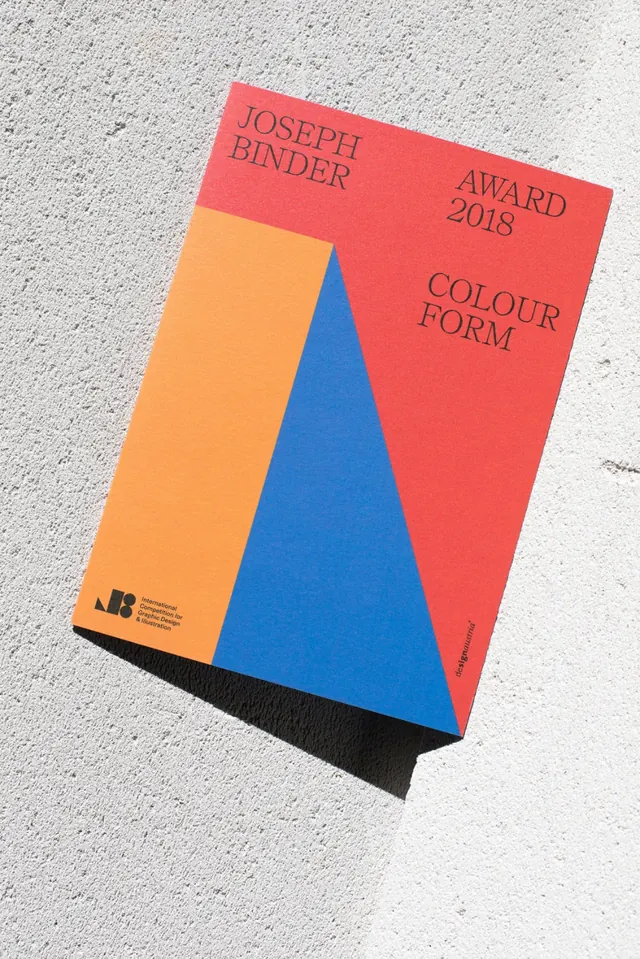 Joseph Binder Color Forum poster, swiss, geometric, vibrant