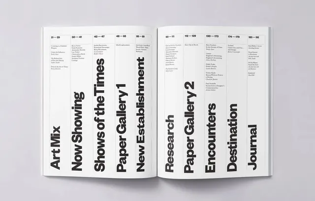 Typography Layout Grid, minimal, swiss, monochrome