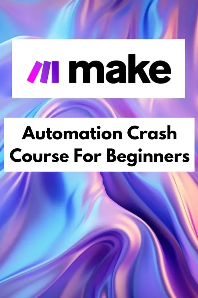 Make course card with iridescent gradient, gradient-heavy, abstract, dark