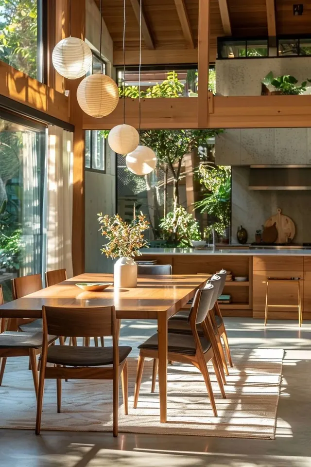 Modern Industrial Interior, organic, luxury, warm